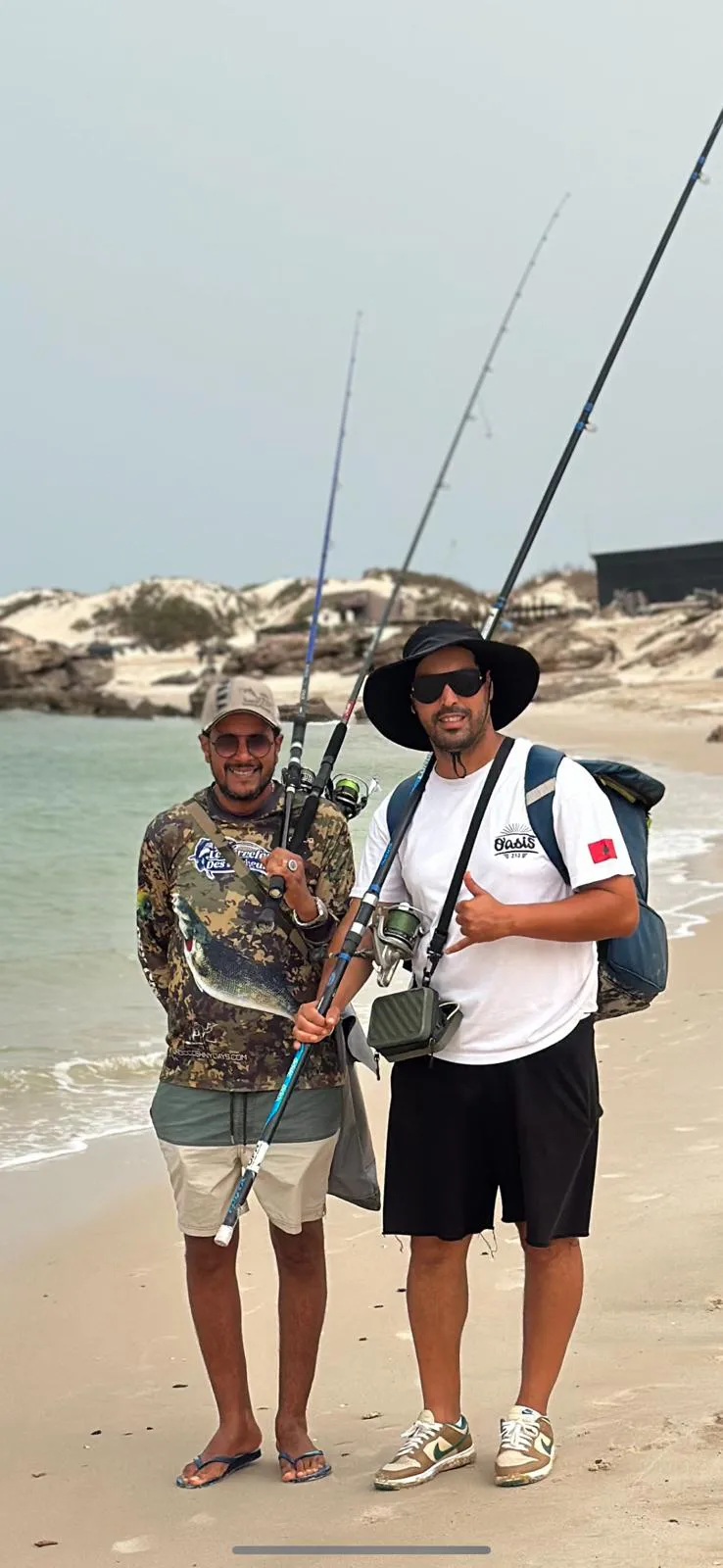 Ambiance du marché aux poissons de Dakhla