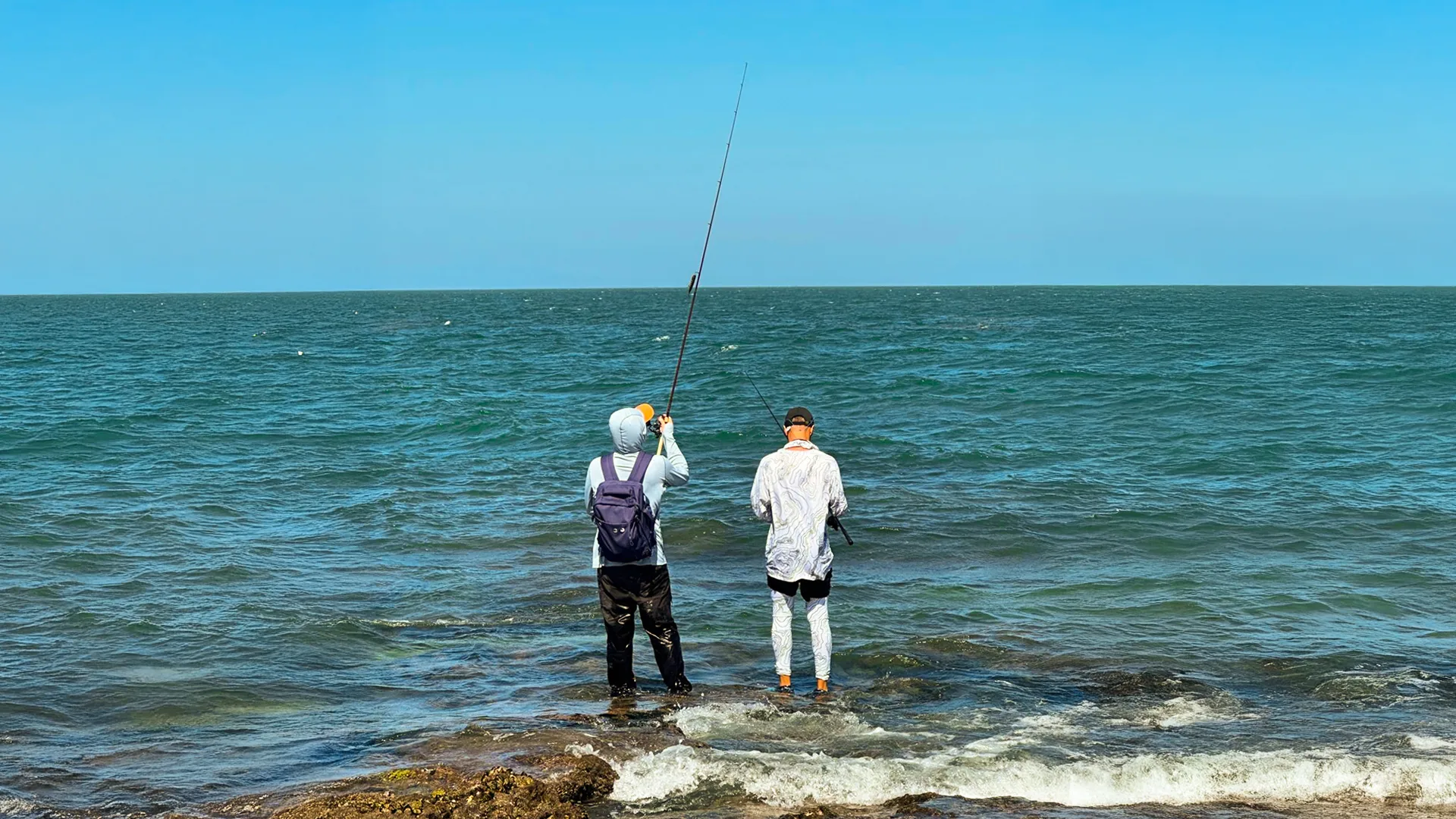 Pêche côtière et surf-casting à Dakhla