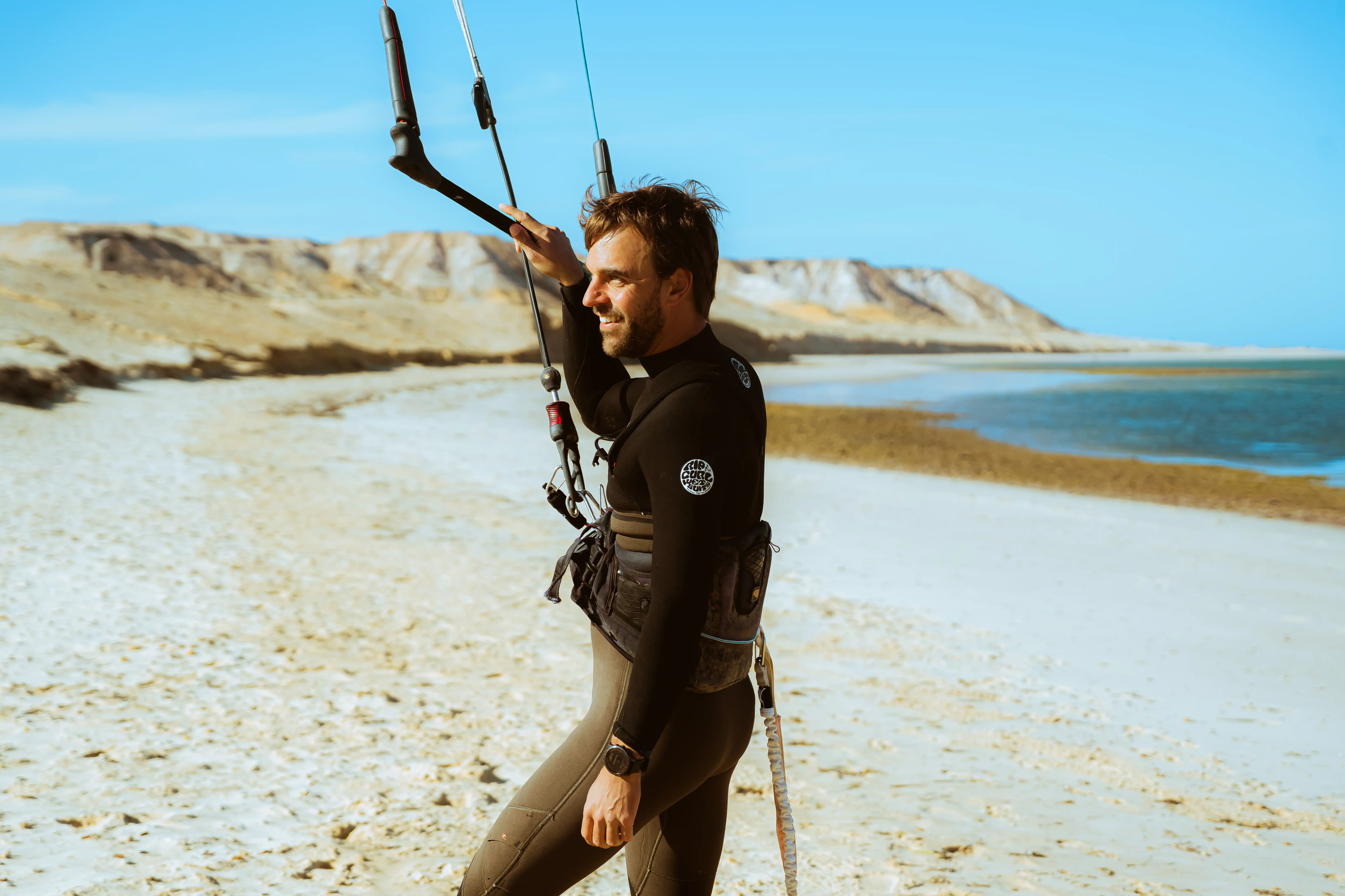 Kitesurfing in Dakhla